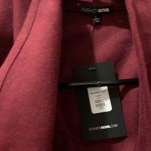 Fashionova burgundy jacket